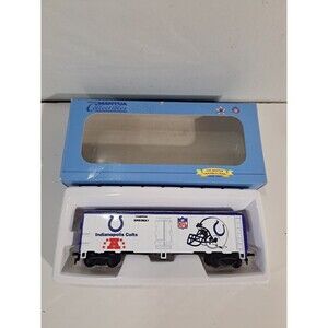 Mantua 733-836 Train HO Gauge Model Railroad Indianapolis NFL Reefer Car w/Box